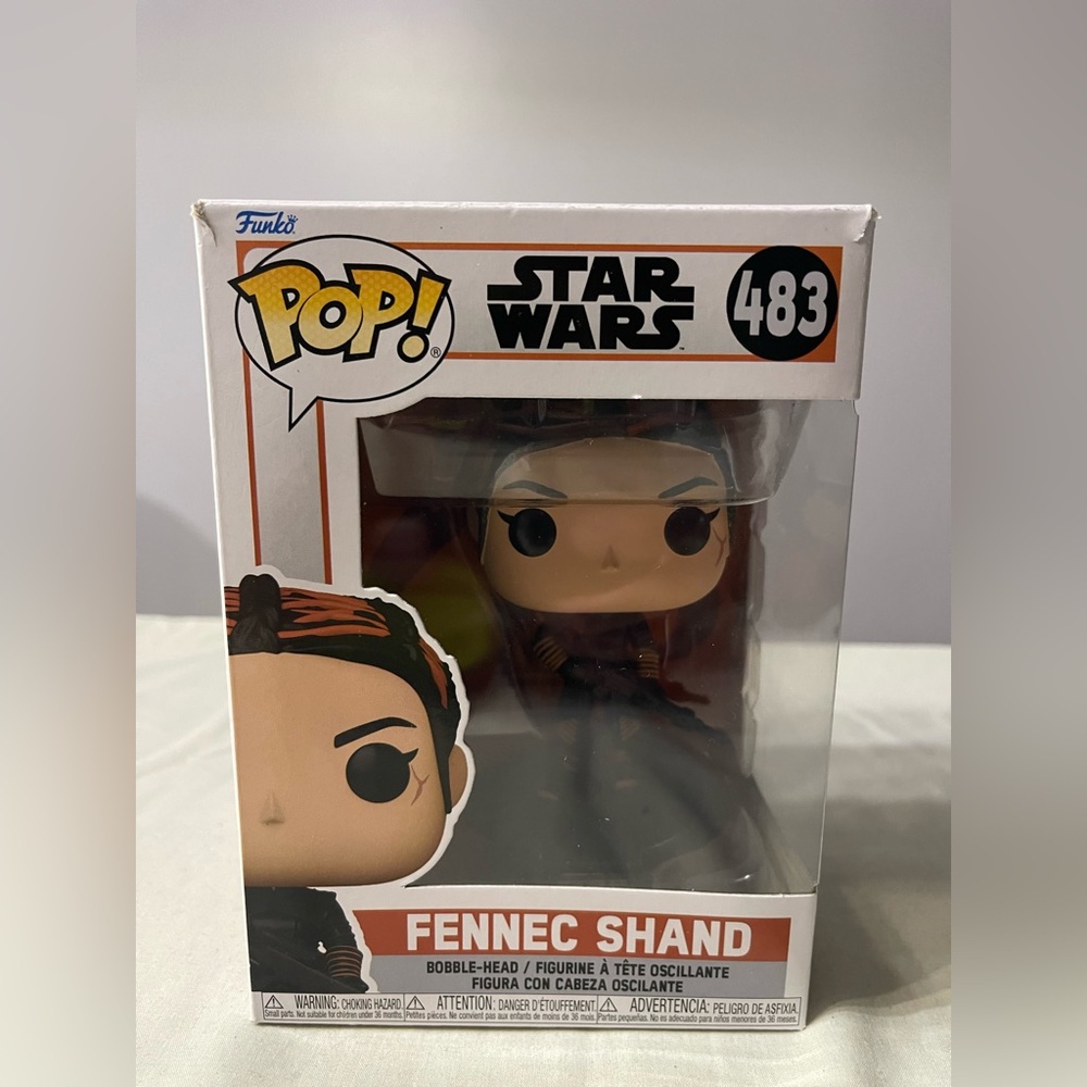 Star Wars 
Funko Pops 
Fennec Shand #483